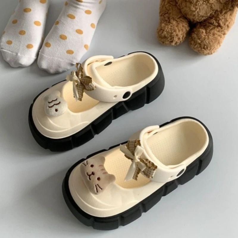 Fashion Street Cat - Nowe Urocze DIY Klapki Damskie w