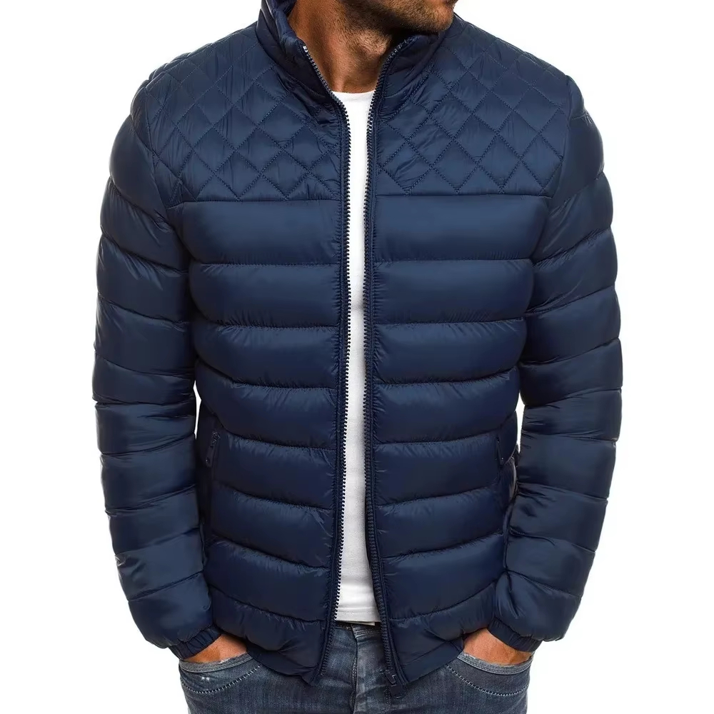 Street Fashion High End - Męska kurtka zimowa z wysokiej półki,