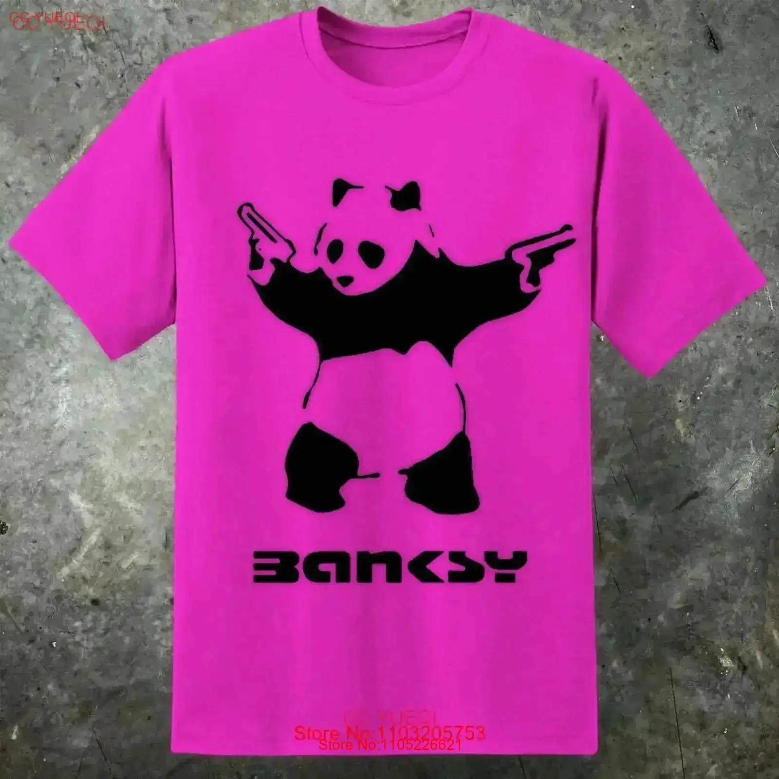 Street Fashion Uk - Koszulka męska w stylu Banksy, z