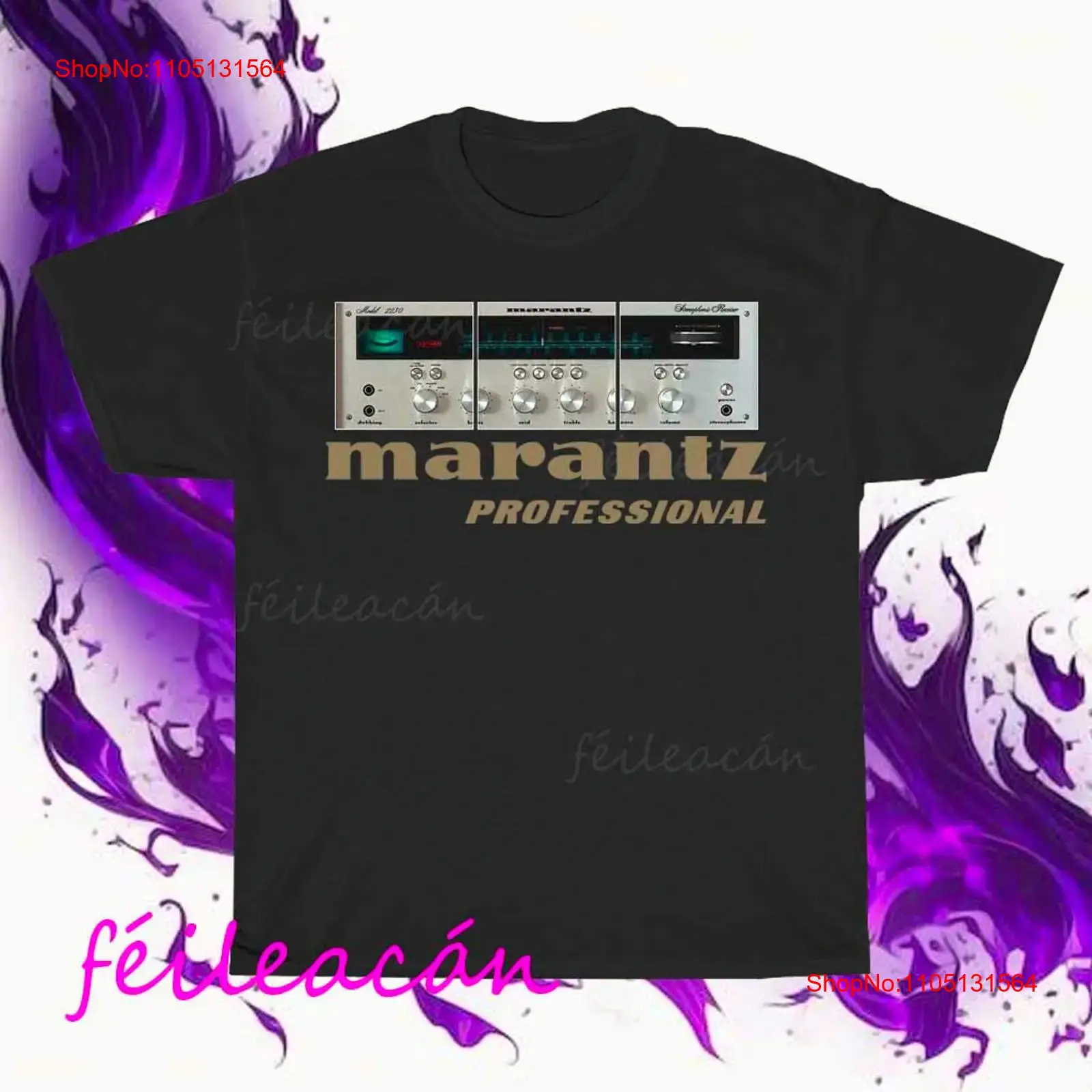 Street Fashion Logo - Nowa koszulka Marantz z logo wzmacniacza,