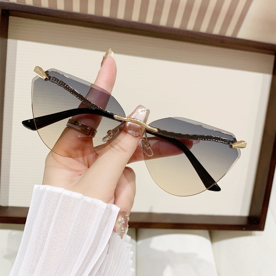 Street Fashion High End - 1 szt. Damskie modne okulary Nowy