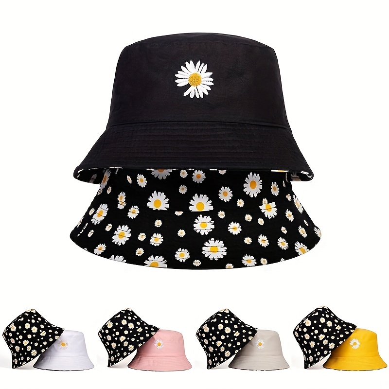 Letnia stokrotka dwustronna ka – Bucket Hat Embroidered recenzja i cena