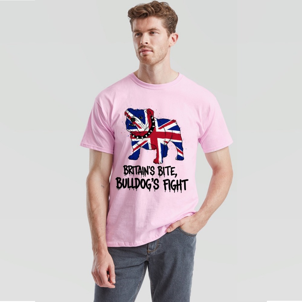 Koszulka z buldogiem w flagi U – Street Fashion Uk recenzja i cena