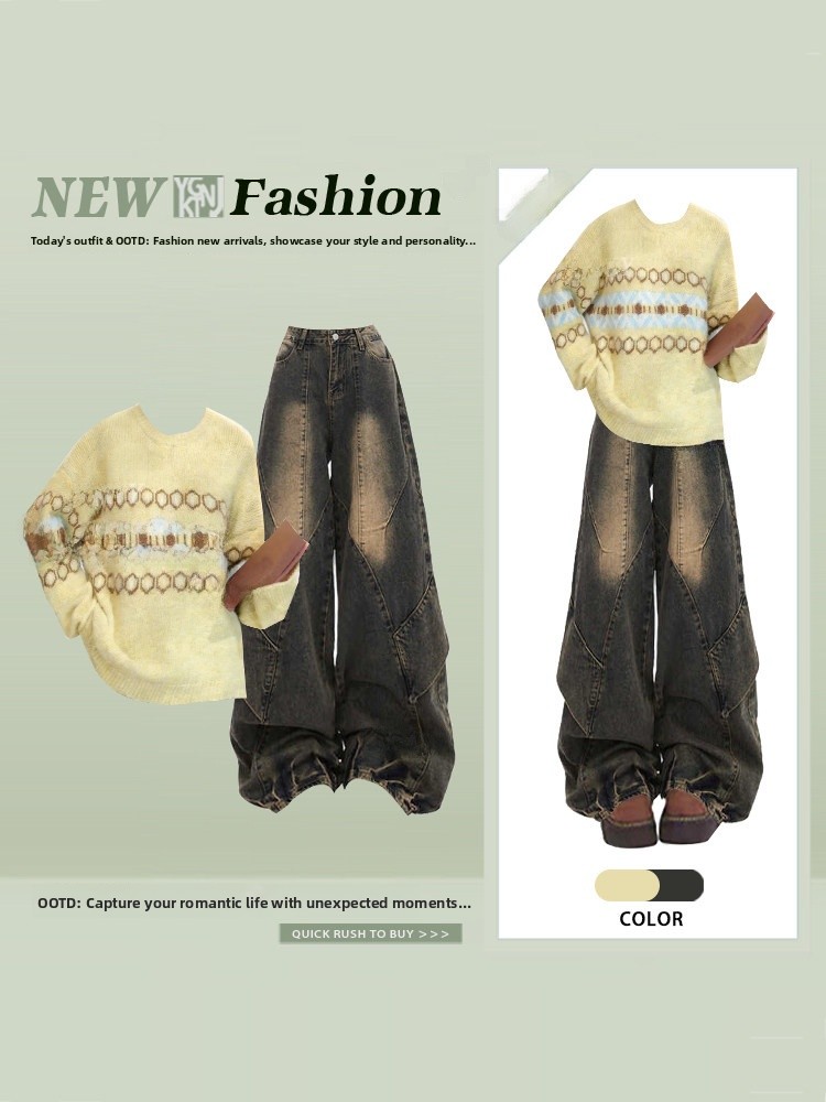 Amerykański Retro Geometryczny – Street Fashion High End recenzja i cena