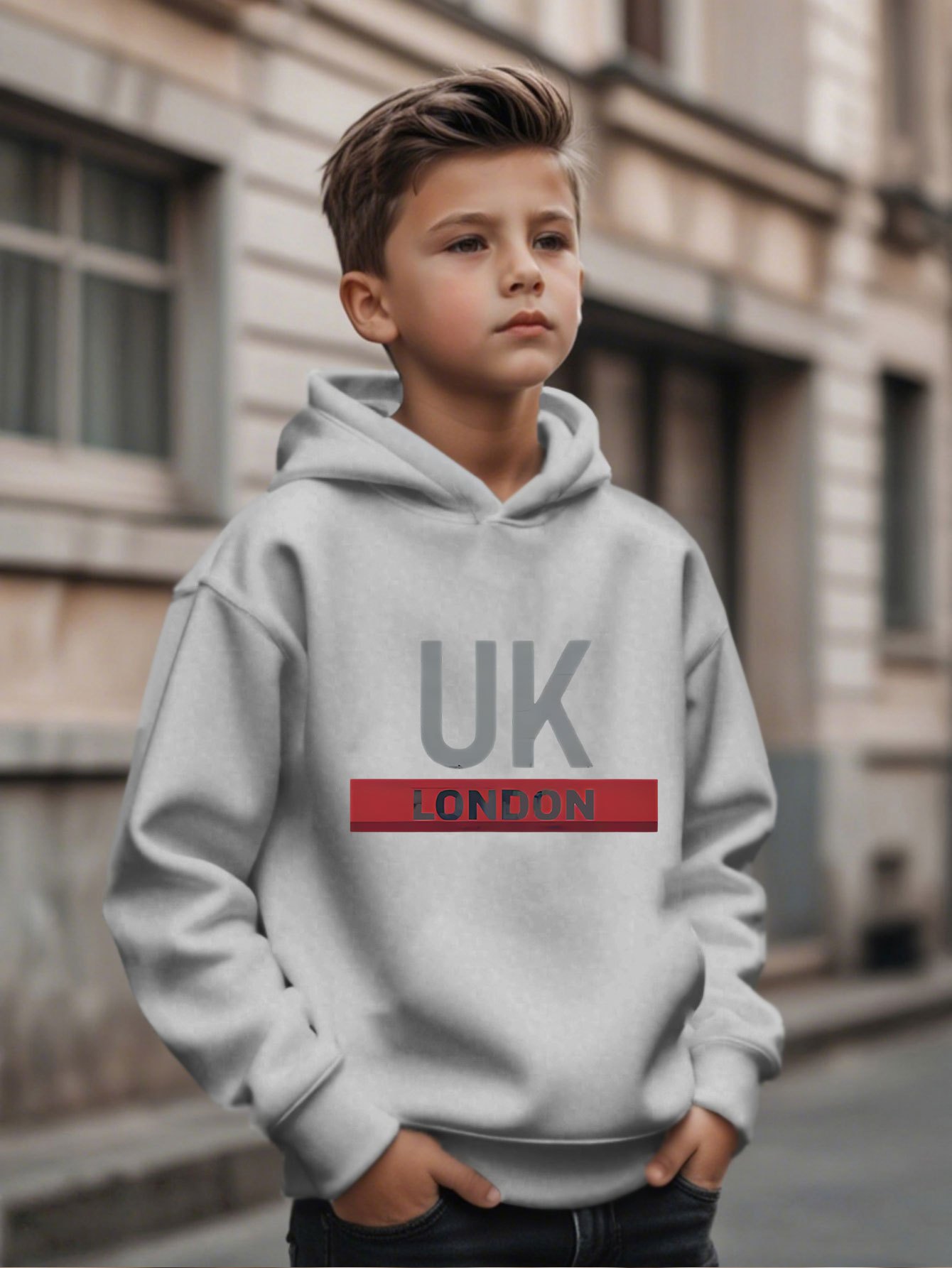 Bluza z kapturem z nadrukiem z – Street Fashion Uk recenzja i cena