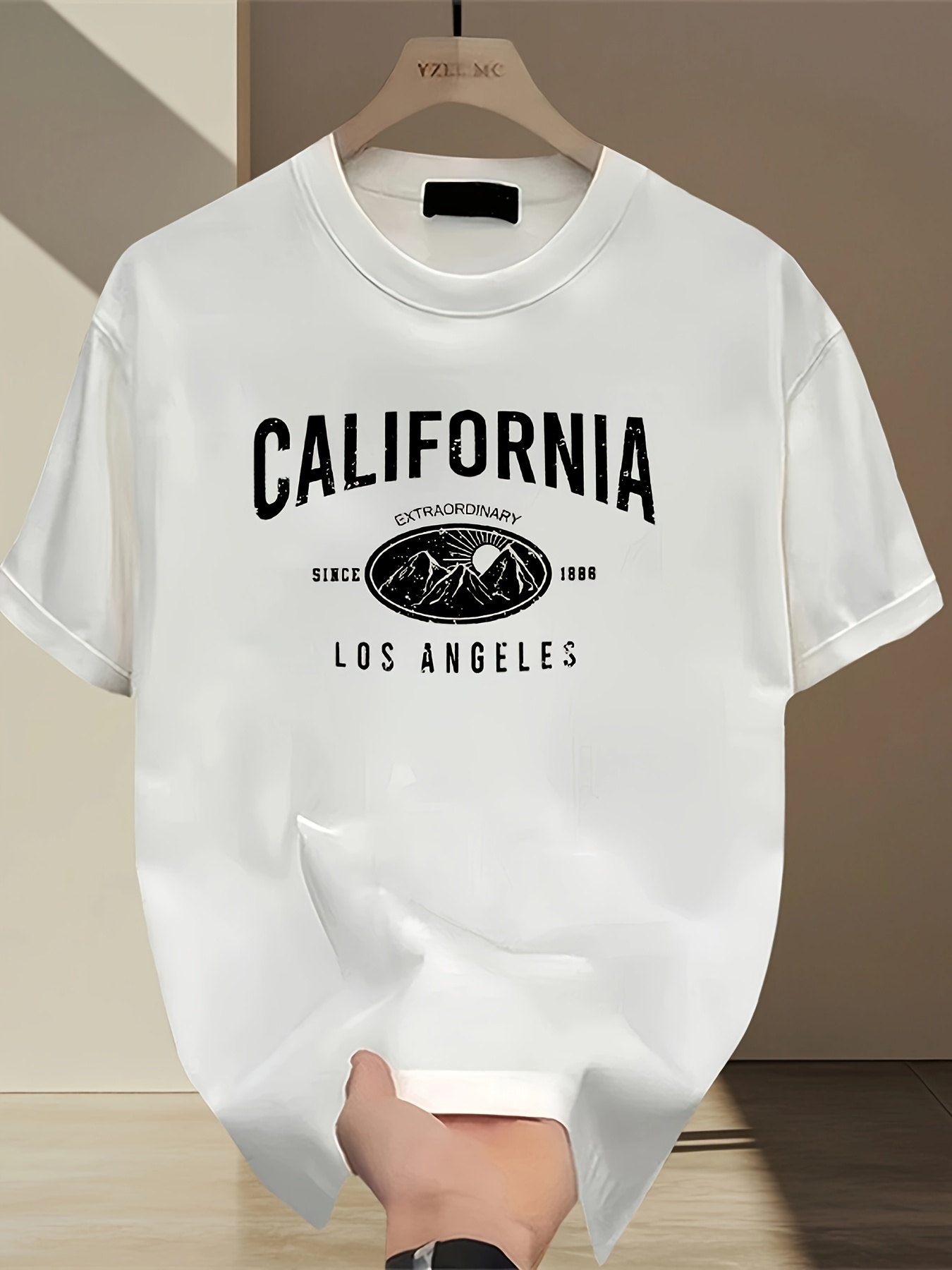 Koszulka z napisem California, – Street Fashion California recenzja i cena