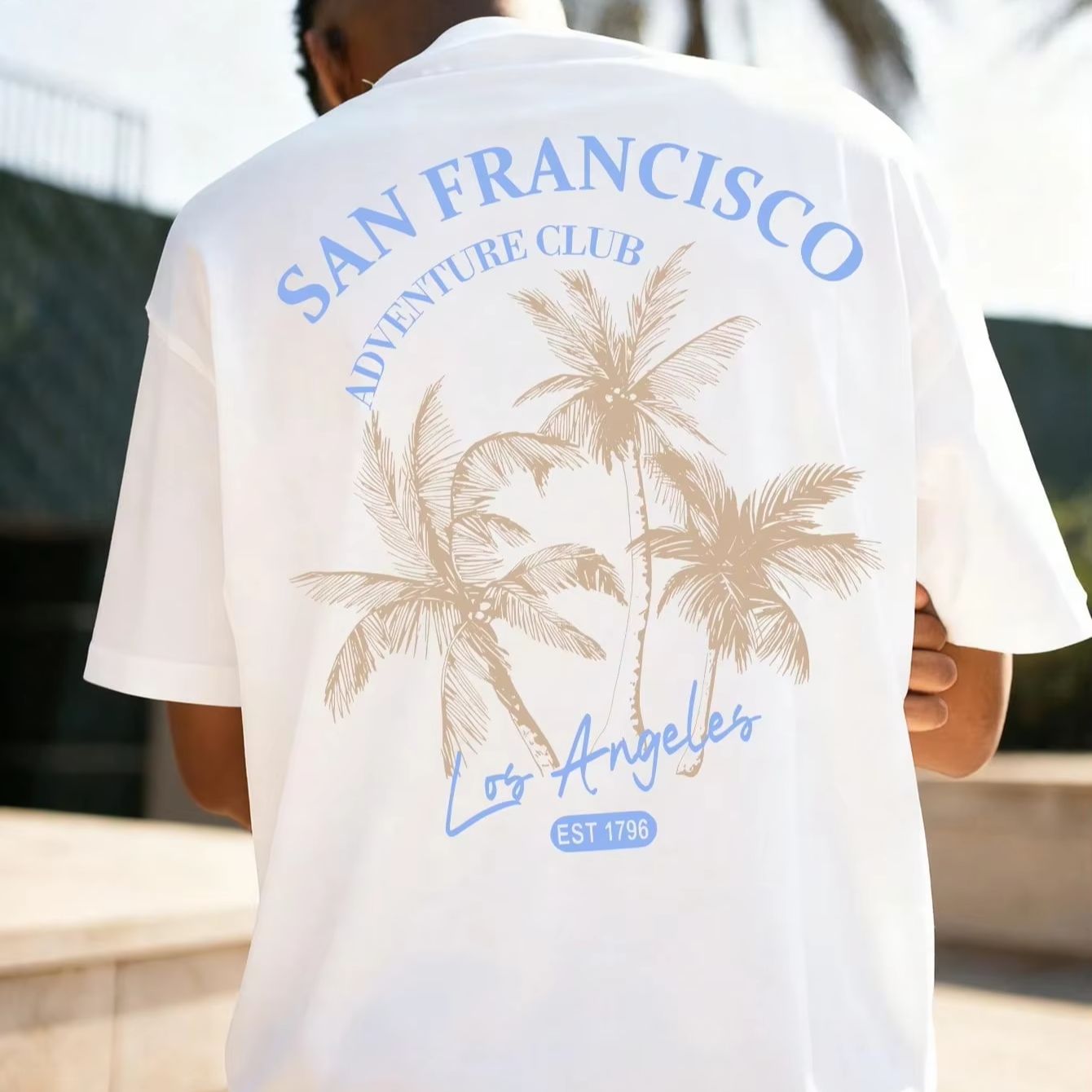Koszulka z krótkim rękawem, ok – Street Fashion California recenzja i cena