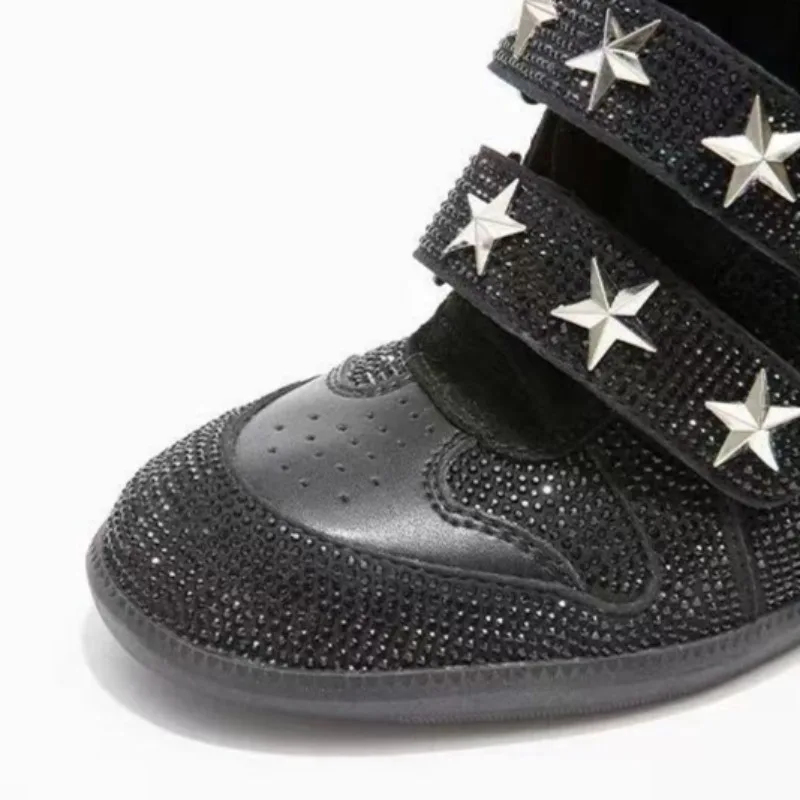 Damskie botki z dżetami, modne – Street Fashion Walking recenzja i cena