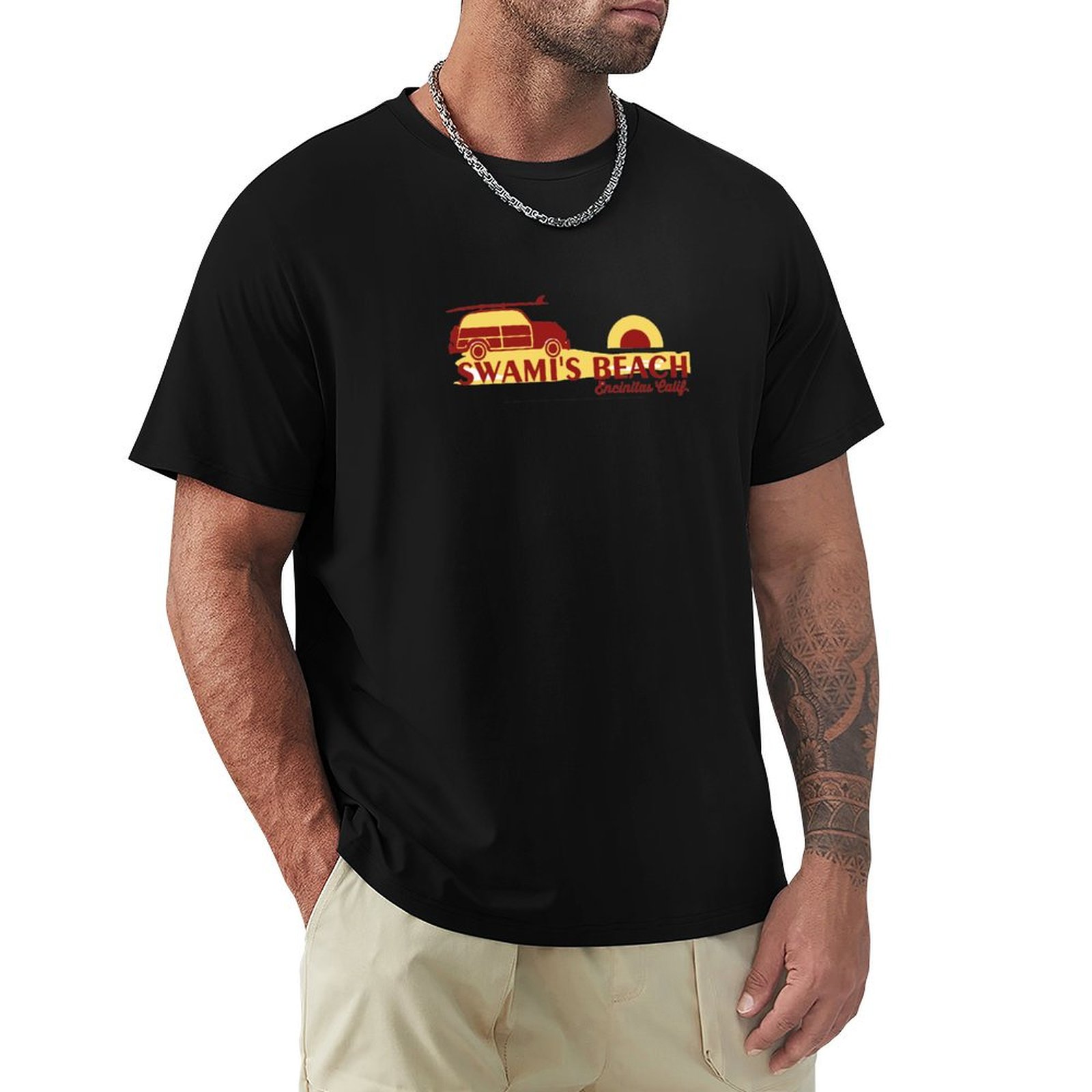 Plaża Swami's - Kalifornia. T- – Street Fashion California recenzja i cena