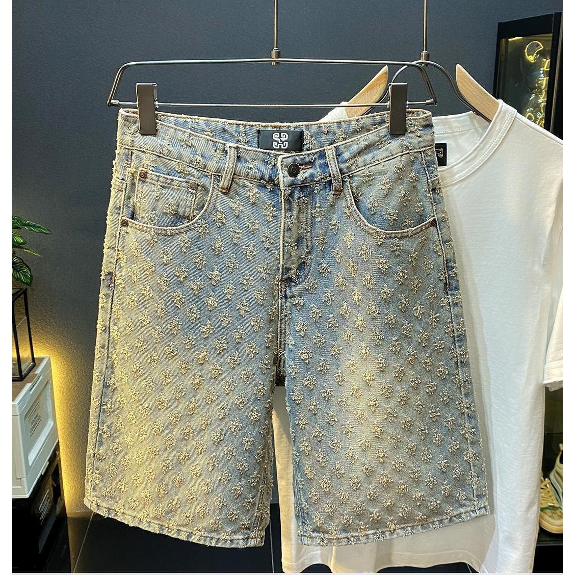 Letnie dżinsowe szorty męskie  – Street Fashion Jeans recenzja i cena