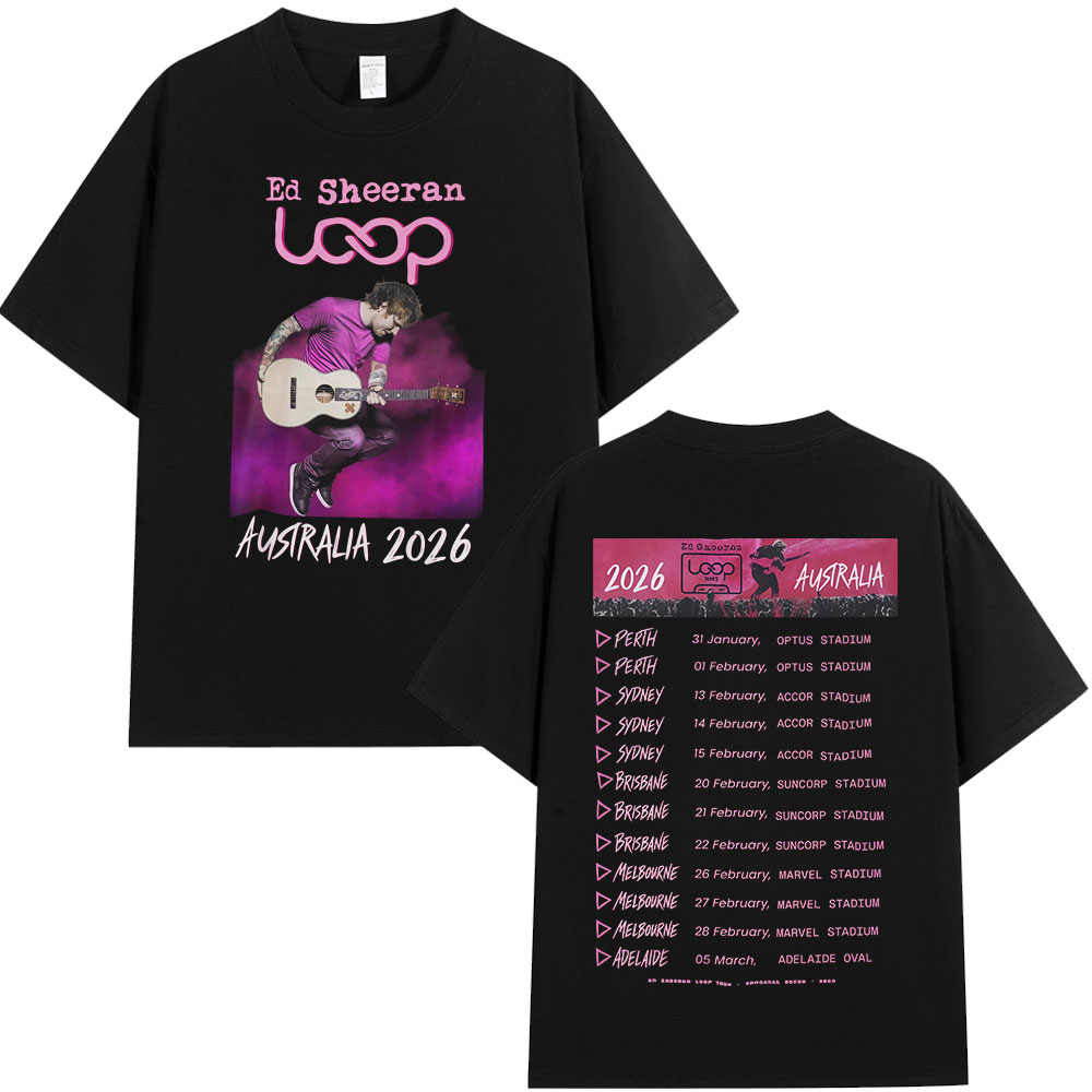 Ed Sheeran Loop Tour Australia – Street Fashion Australia recenzja i cena