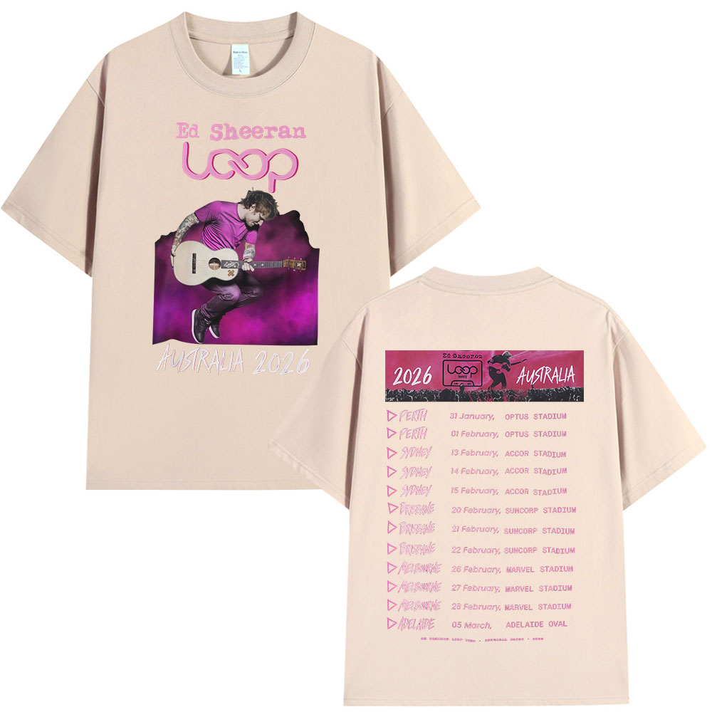 Ed Sheeran Loop Tour Australia – Street Fashion Australia recenzja i cena