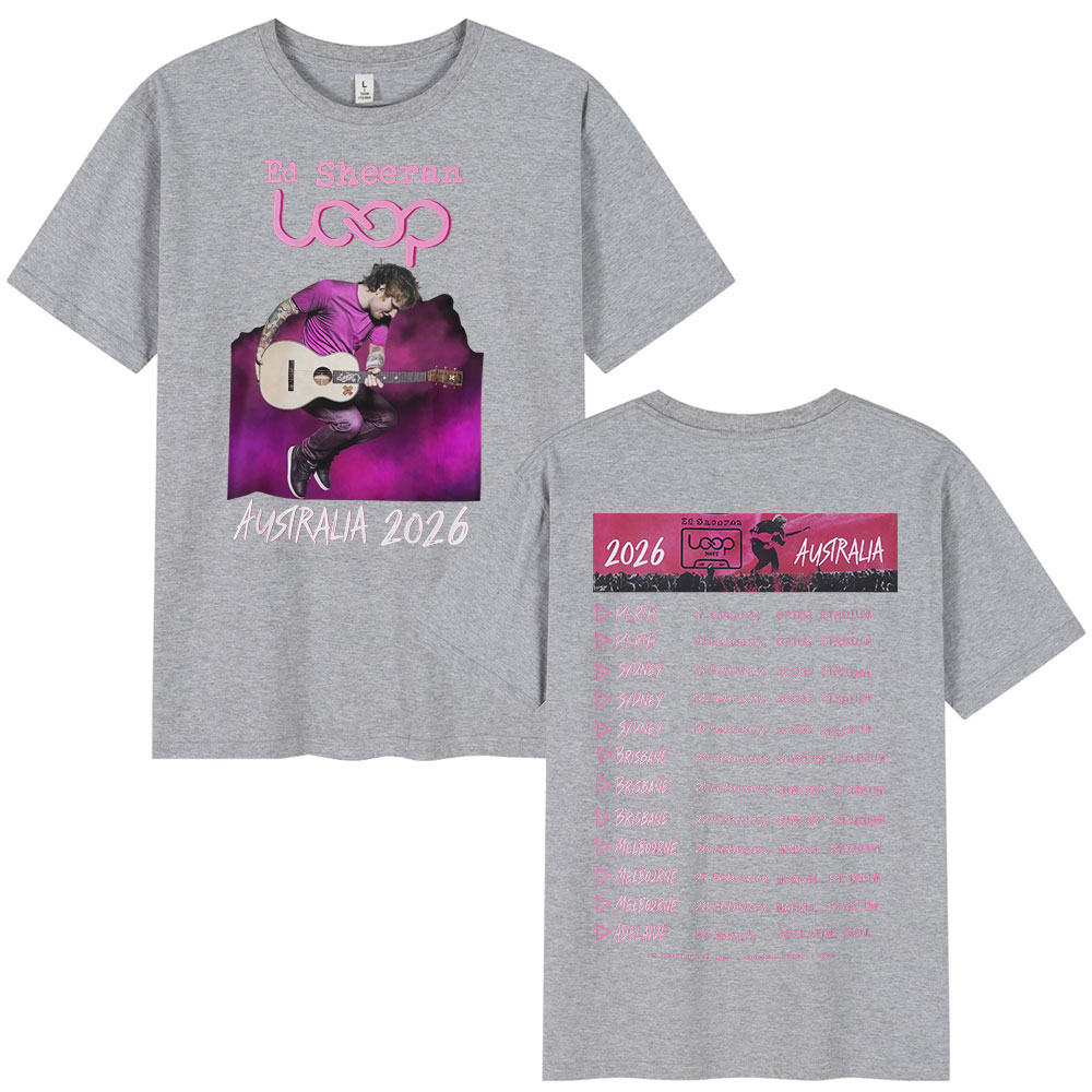 Ed Sheeran Loop Tour Australia – Street Fashion Australia recenzja i cena