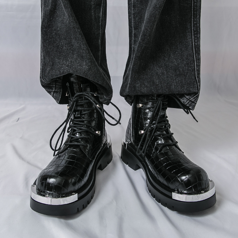 Wysokie męskie buty outdoorowe – Street Fashion Walking recenzja i cena