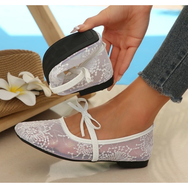 Damskie buty Mary Jane z koron – Street Fashion Rome 2026 recenzja i cena