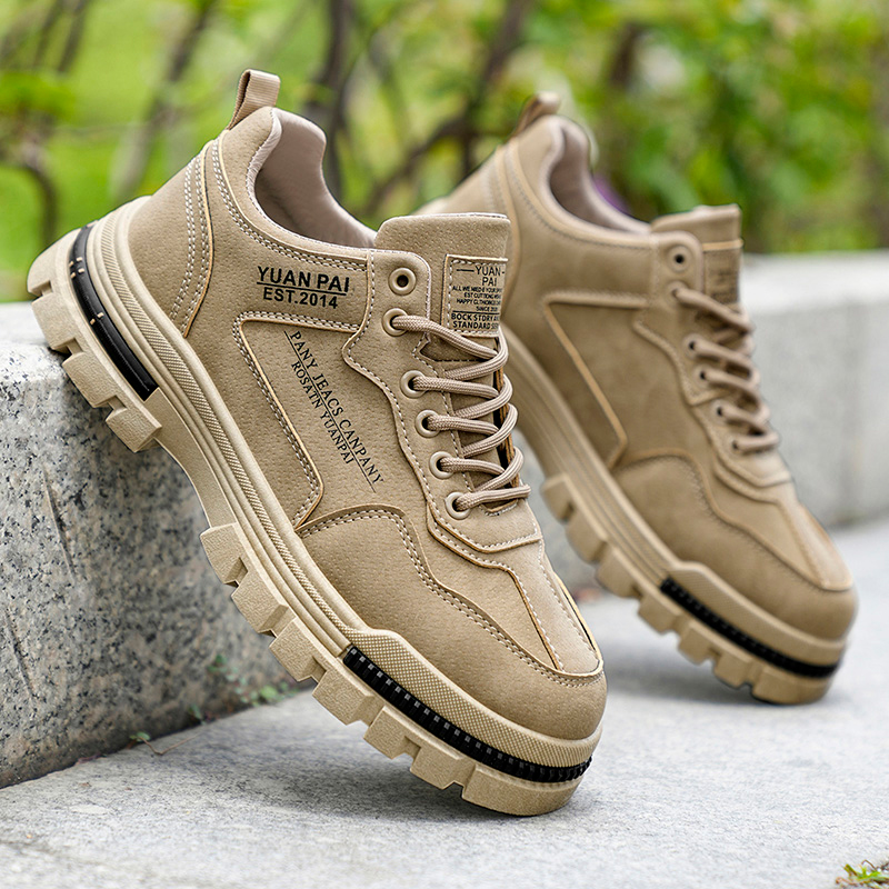 Męskie buty robocze z grubą po – Street Fashion Walking recenzja i cena