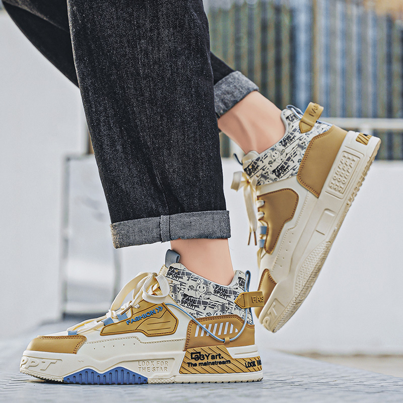 Męskie buty typu high top, mod – Street Fashion Walking recenzja i cena