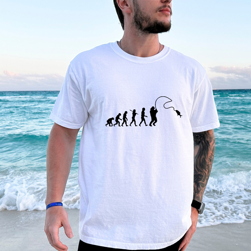 Fishing Evolution Printed T-Sh – Street Fashion Evolution recenzja i cena