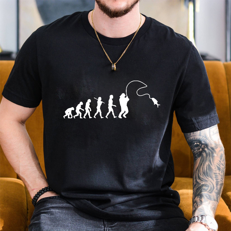 Fishing Evolution Printed T-Sh – Street Fashion Evolution recenzja i cena