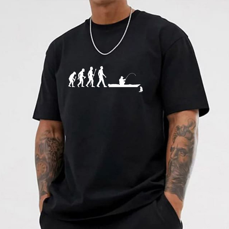 Fishing Evolution Printed T-Sh – Street Fashion Evolution recenzja i cena